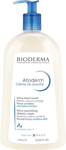 Bioderma Promoción Crema Limpiadora  Atoderm 1L