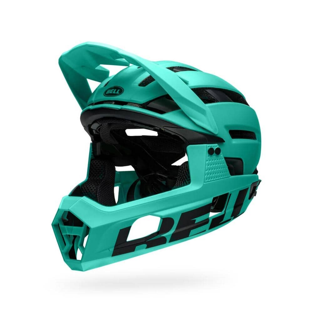 Bell Super Air R Spherical Fahrradhelm matte turquoise/black Bell Super Air R Spherical Fahrradhelm matte turquoise/black - M