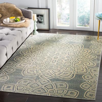 SAFAVIEH Constellation Vintage Boho Trula Modern Abstract Viscose Rug