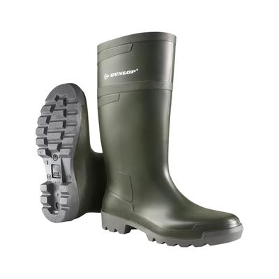 Gummistiefel DUNLOP "Hobby lang", Damen, Gr. 39, grün, Obermaterial: 100% PVC PVC., Schuhe Gummistiefel