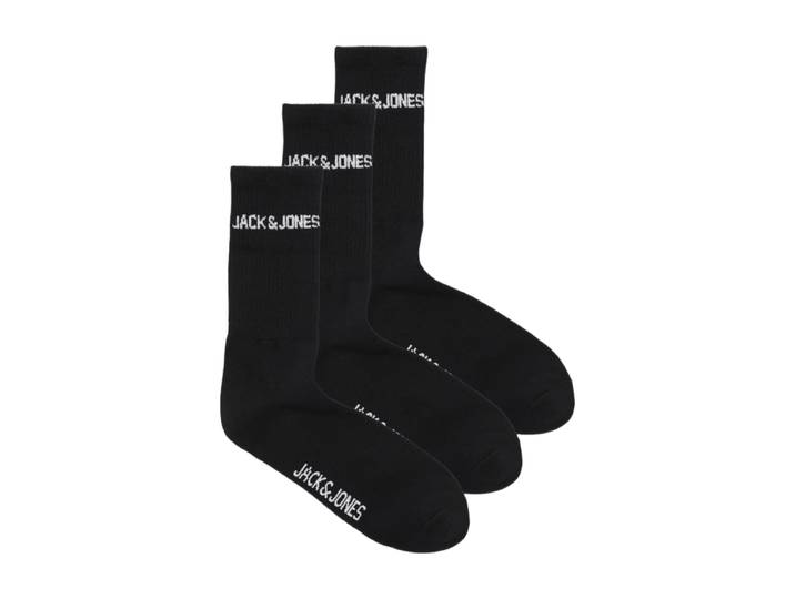 JACK&JONES Additionals Jacmelvin Chaussettes de tennis Lot de 3 Élastiques