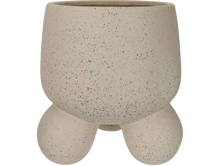 Übertopf Reduced - Farbe: offwhite - Material: Keramik