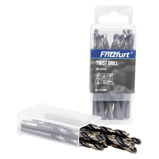 Fritzfurt 1111-3450 HSS-G Metall-Spiralbohrer 4.5 mm Gesamtlänge 80 mm korrosio (4.5 mm) (1111-3450)