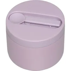 To Go Thermo-Lunchbox klein lavendelfarbig mit Löffel 2 El.