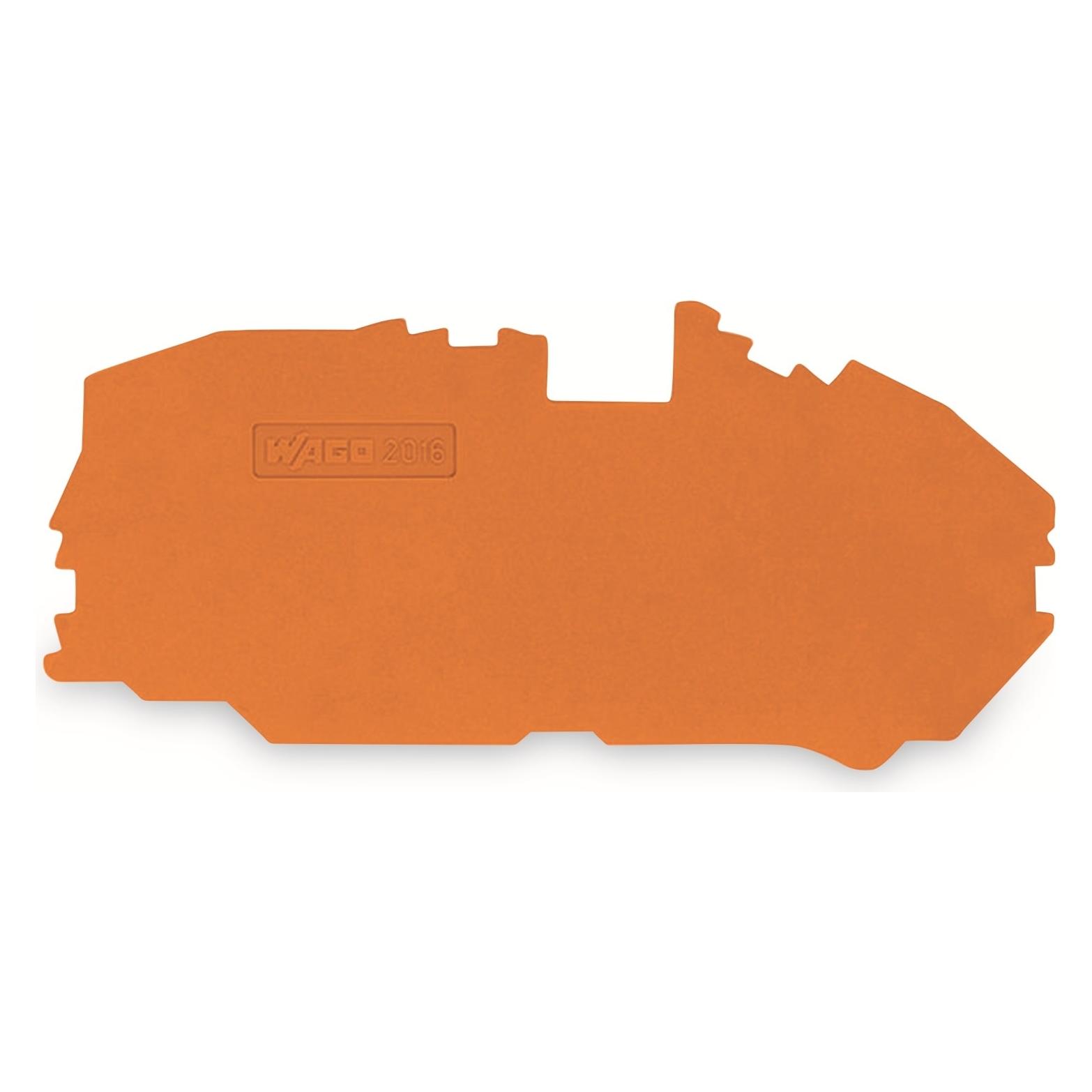 Wago topJob-S Abschlussplatte 2016-7692 orange 2016-7692 (2016-7692)