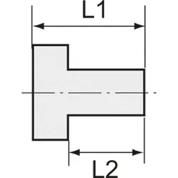 Riegler Verschlussschraube Außensechskant G 1/8 SW 14 MS - 136086