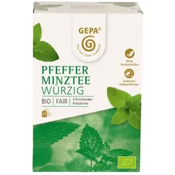 GEPA Pfefferminz Tee würzig bio (20Btl)