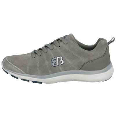 Sneaker BRÜTTING "Freizeitschuh Dallas", Herren, Gr. 39, grau, Veloursleder, Schuhe Sneaker