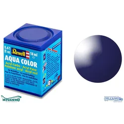 Revell Modellfarbe Aqua Color Nachtblau glänzend 18ml RAL 5022 36154