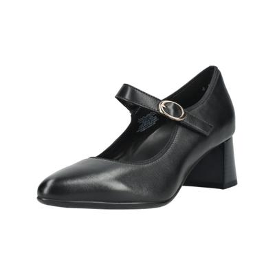 Pumps ARA "Ara Pumps Leder", Damen, Gr. 38, schwarz, Leder, Schuhe Pumps