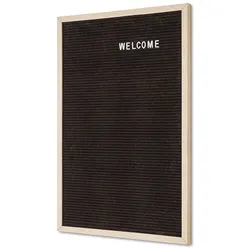 Letterboard 40x60cm hellbraun.
