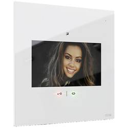 m-e modern-electronics VDV-1107 W IP-Video-Türsprechanlage Funk, WLAN Inneneinheit Weiß 41280