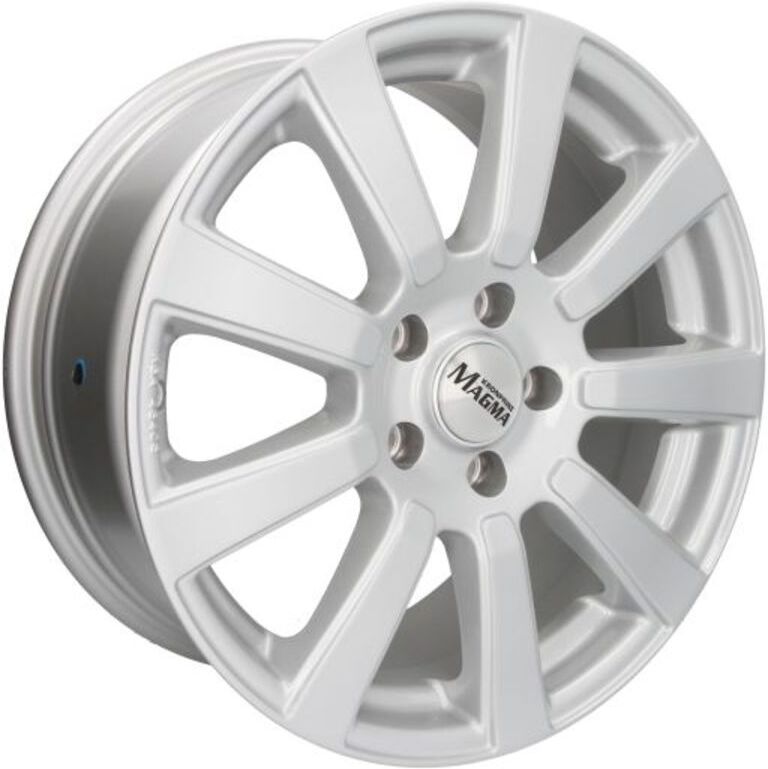 Alufelge 17 zoll MAGMA Interio 5x112 8J ET50, Farbe Silber