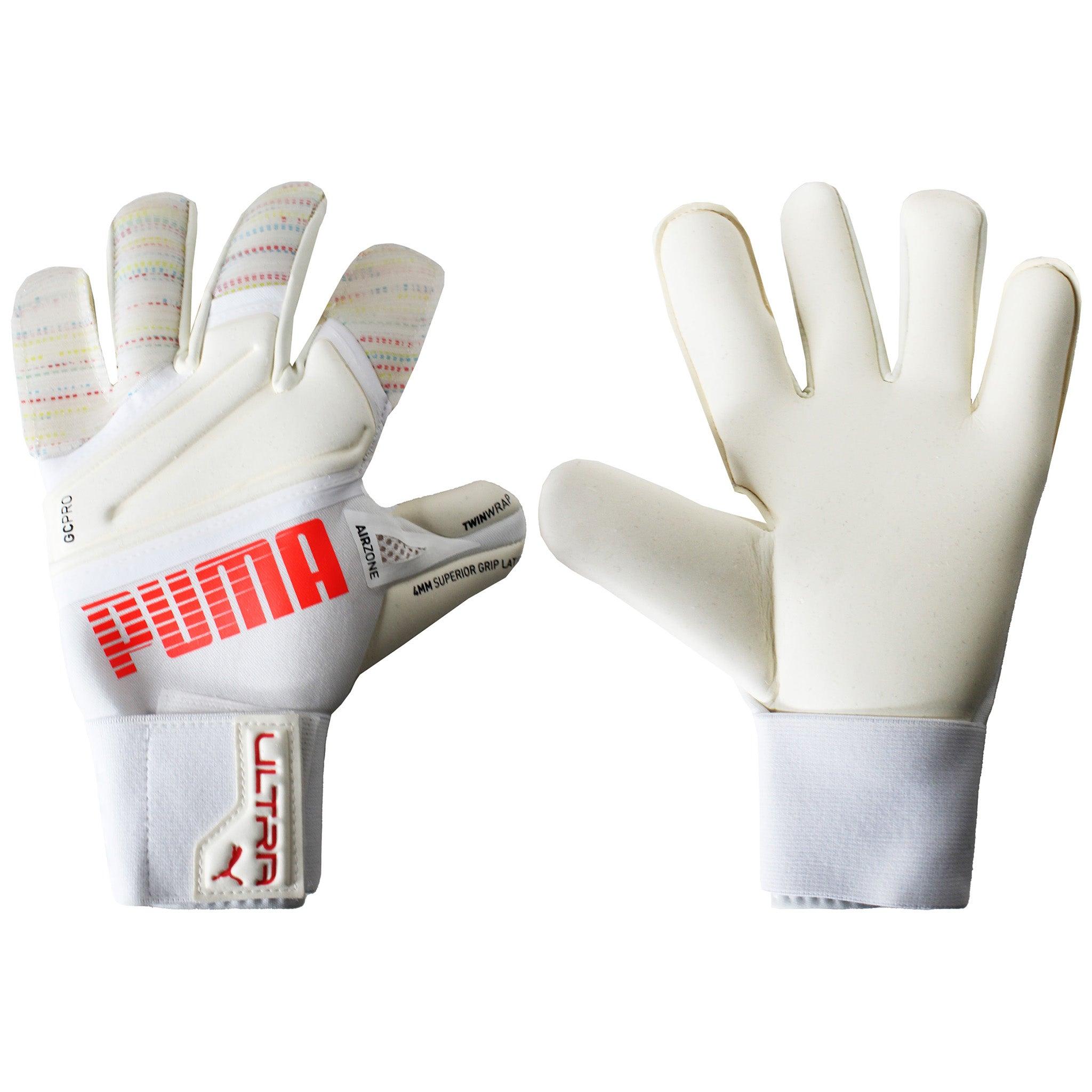 Puma Ultra Grip 1 Hybrid Pro Torwarthandschuhe für Herren - Weiß