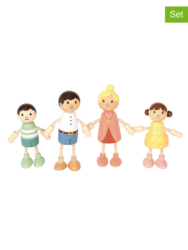 Woet 4er-Set: Puppen - ab 3 Jahren - onesize