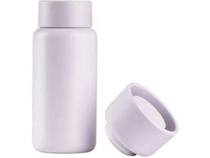 Trinkflasche Zone Denmark Rosa Edelstahl 400 ml Spülmaschinenfest
