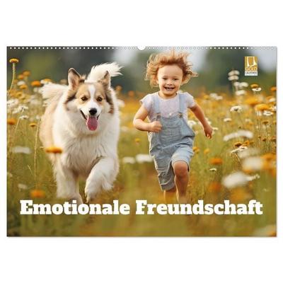 Emotionale Freundschaft (Wandkalender 2027 DIN A2 quer), CALVENDO Monatskalender