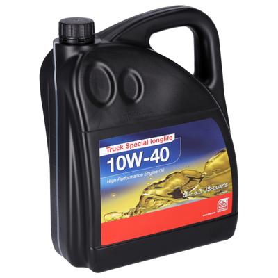 FEBI BILSTEIN Motoröl SAE 10W-40 Truck Special Longlife [5 L] 105840 für Mercedes