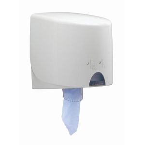 Kimberly-Clark Putztuchrollenhalter Aquarius 7017, Wandhalter, für Rollen bis 25 cm, Kunststoff, weiß
