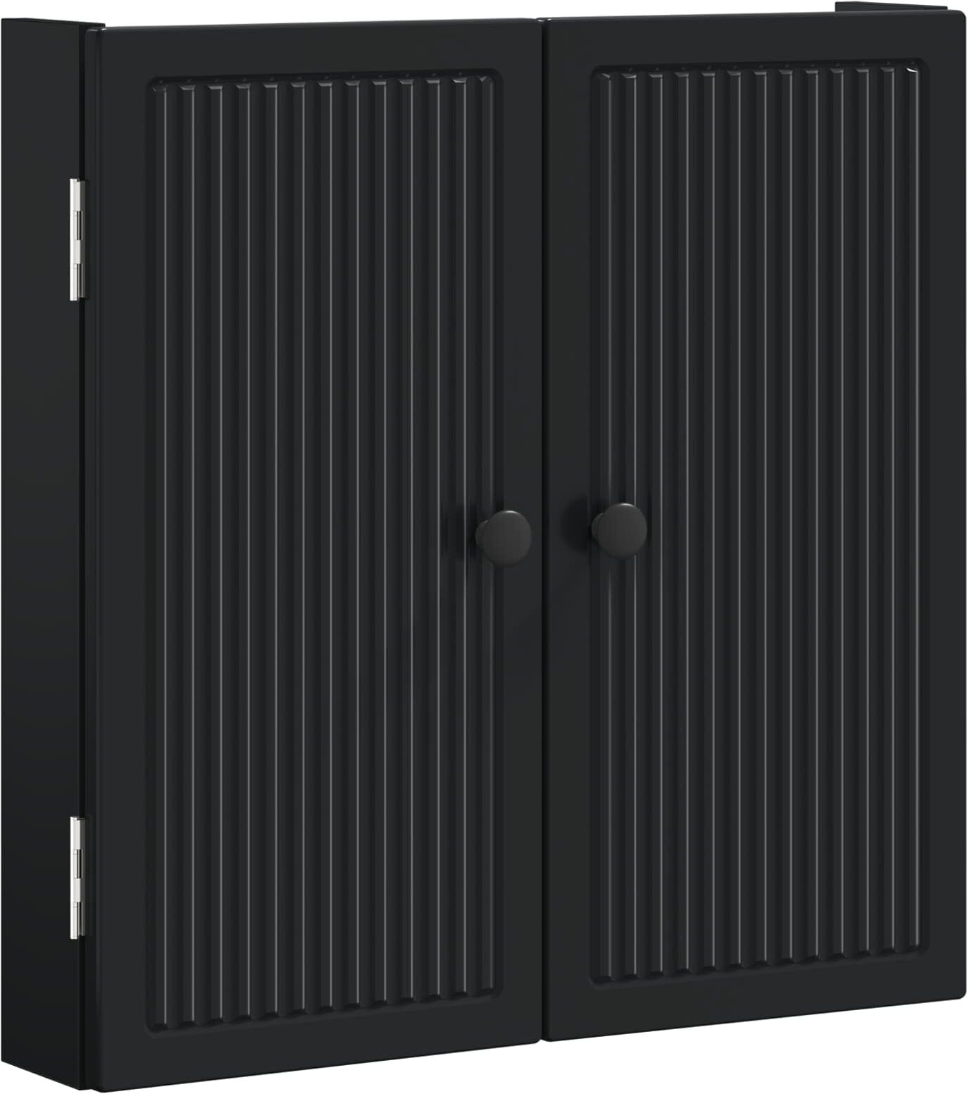 vidaXL Cabinet pour cible EDE Noir 52,5 x 10,5 x 53,5 cm
