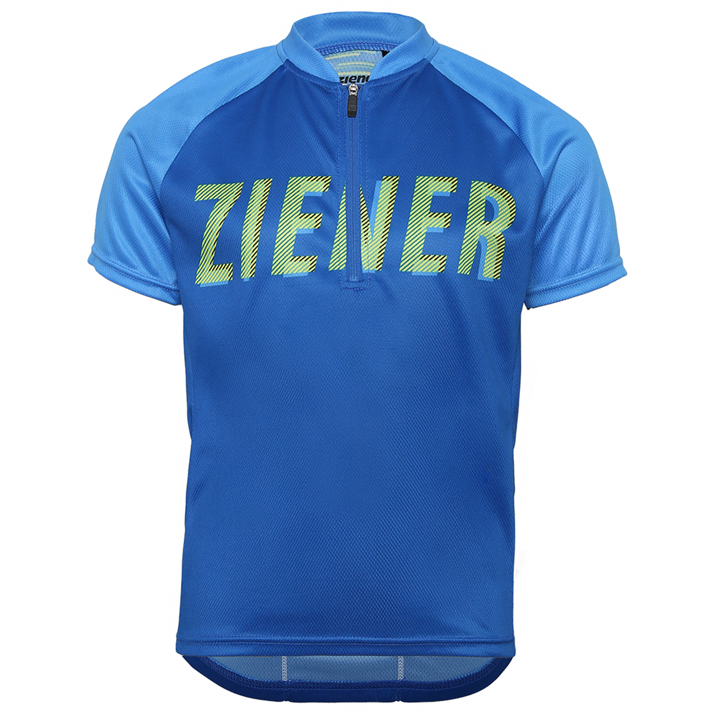 Ziener Nestel Trikot Kinder Radtrikots blau Größe 176 Mountainbike | Rennrad | Gravel Elastisch