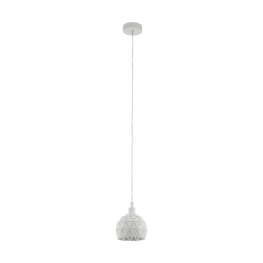 Eglo Roccaforte hanglamp wit metaal dimbaar
