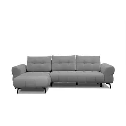 ECKSOFA SALVINI 4-Sitzer, grau