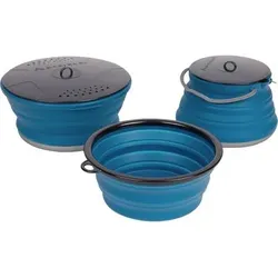McKINLEY Geschirr Cooking set SIL 2P, Größe ONE SIZE in Blau Blau