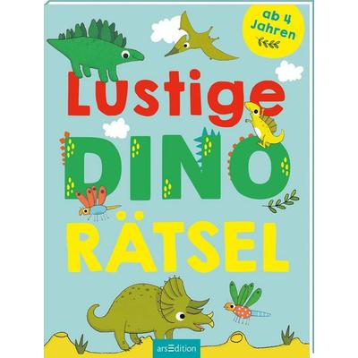 Lustige Dino-Rätsel, Taschenbuch von , arsedition, 978-3-8458-6534-8