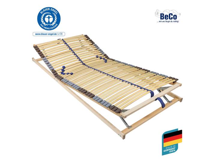 Lattenrost BECO Blue Royal KF , transparent (weiß, neutral), B:90cm H:8cm L:200cm, Lattenroste, Lattenrost, ausgezeichnet mit dem Blauen Engel
