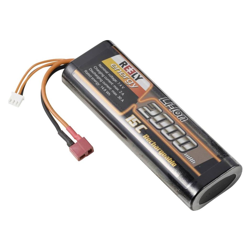 Reely Modellbau-Senderakku (LiIon) 7.4 V 2000 mAh Zellen-Zahl: 2 15 C Hardcase T (2000 mAh, 7.40 V) (RE-7853523)
