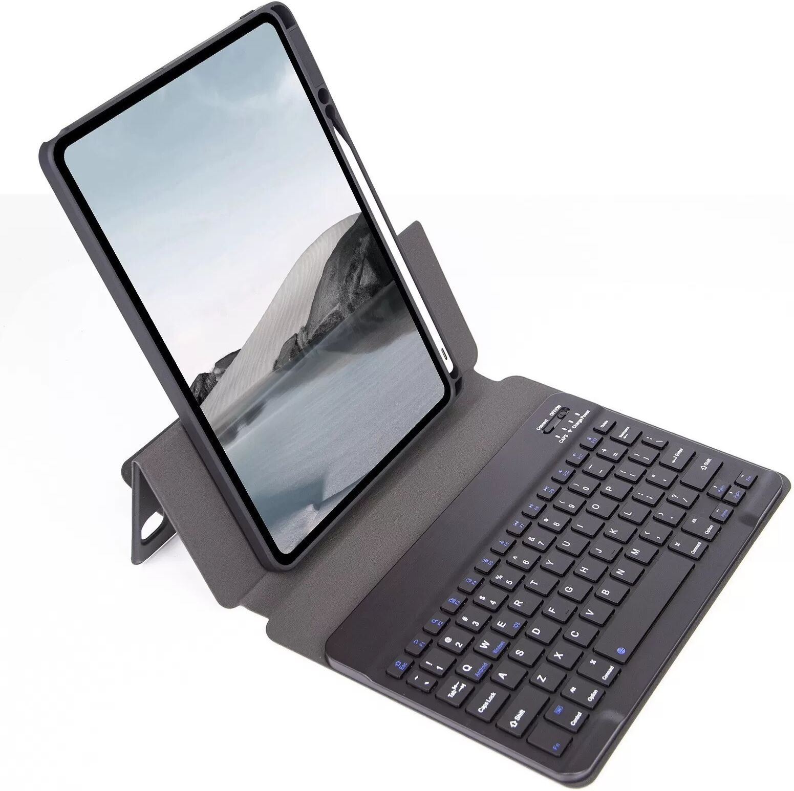 INF Étui clavier Bluetooth détachable pour iPad Le noir iPad Pro 10.2/10.5/Air3