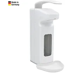 Hebel-Dosierspender 500 oder 1000 ml weiß kurzer Hebel
