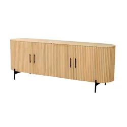 Sideboard   , holzfarben , Maße (cm): B: 190 H: 76