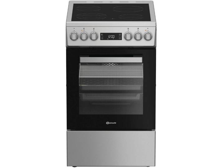 BAUKNECHT Elektro-Standherd B5V8LMX, Hydrolyse, Heißluftbackofen mit 8 Funktionen und leichter Reinigung