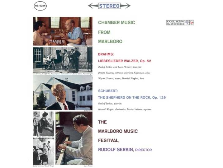 Chamber Music From Marlboro: Brahms - Liebeslieder Walzer; Schubert - Shepherd on the Rock