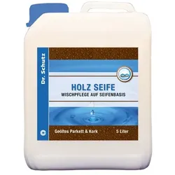 Wischpflege Dr. Schutz Pflegemittel Holzseife 5 L für gewachste und geölte Parkett- und Korkböden