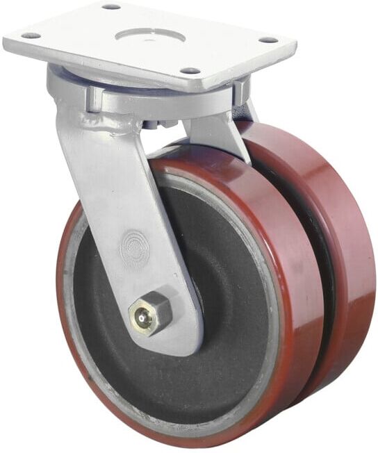 Roulette double pour charges lourdes S100.C10.250 Roulette pivotante BS Rollen (S100.C10.250)