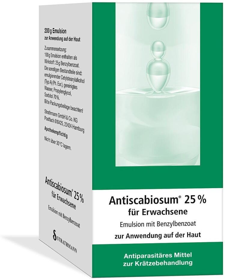 Antiscabiosum 25% zur Krätzebehandlung