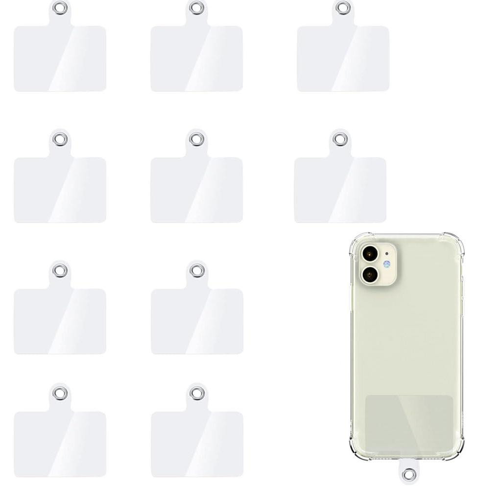 Selius 10 stuks universele mobiele telefoon-hangers voor smartphones