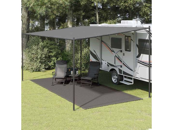 vidaXL Zeltteppich 300 x 400 cm Anthrazit