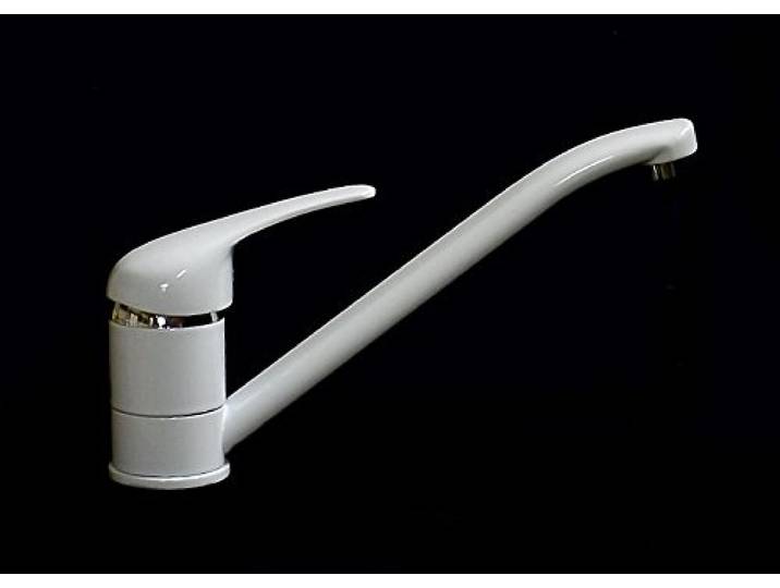 Küchenarmatur, Spültisch, Spüle, Armatur, Wasserhahn, weiss