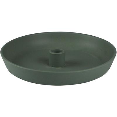 Kerzenhalter AM DESIGN "Weihnachtsdeko", grün (mint), H:3,7cm Ø:22,8cm, Keramik, Kerzenhalter, Kerzenhalter, Ø 22, 80 cm