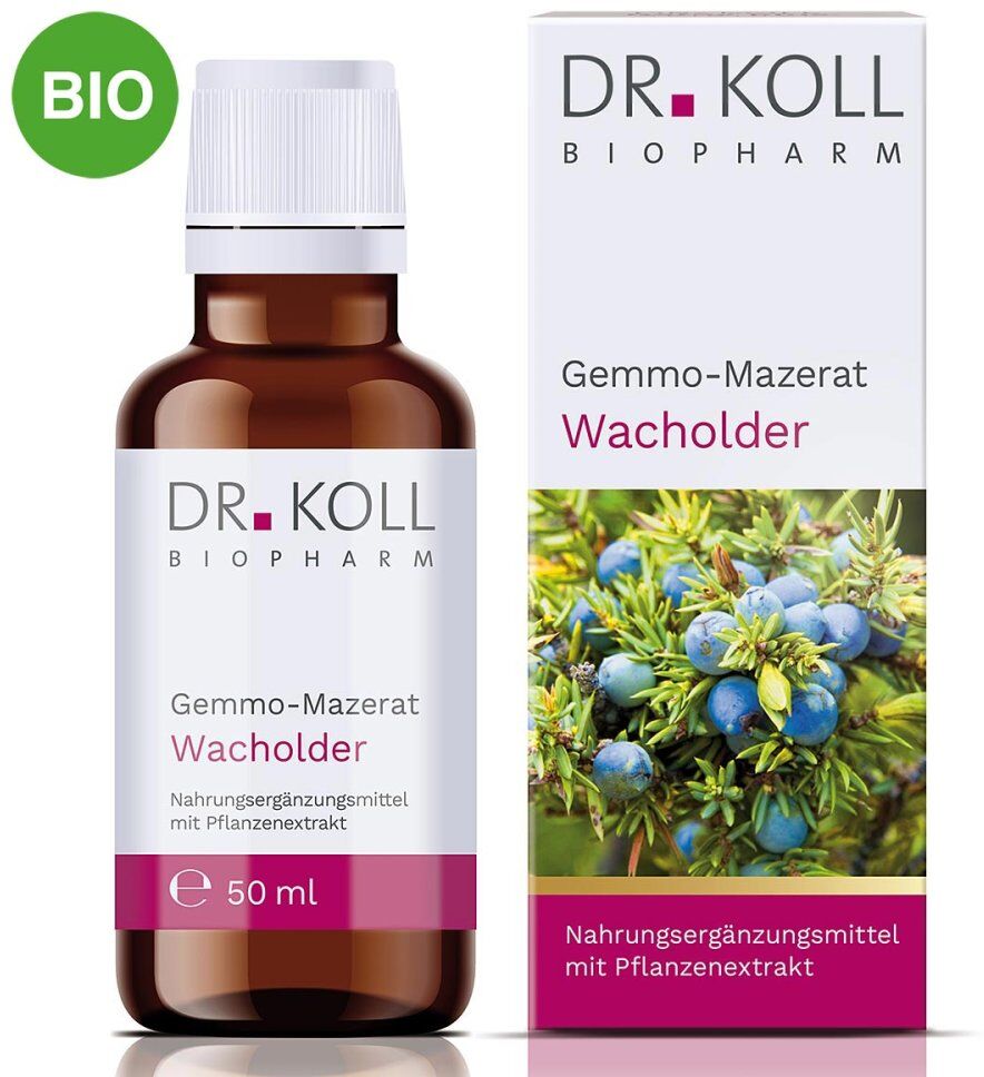 Dr. Koll Gemmo-Mazerat Wacholder Tropfen