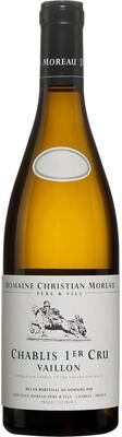 """Christian Moreau""" """Christian Moreau Chablis Vaillon Premier Cru 2024 White Wine - France"""