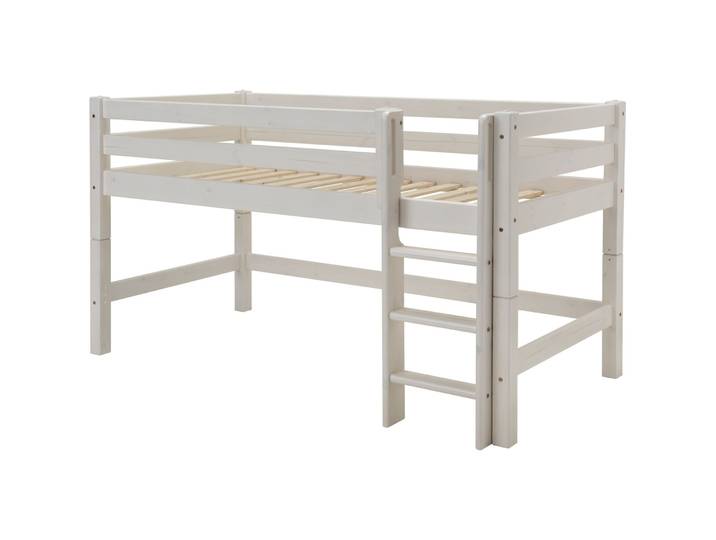 Kinderbett Iris weiss Kiefer 90 x 200 cm - Kinderbett