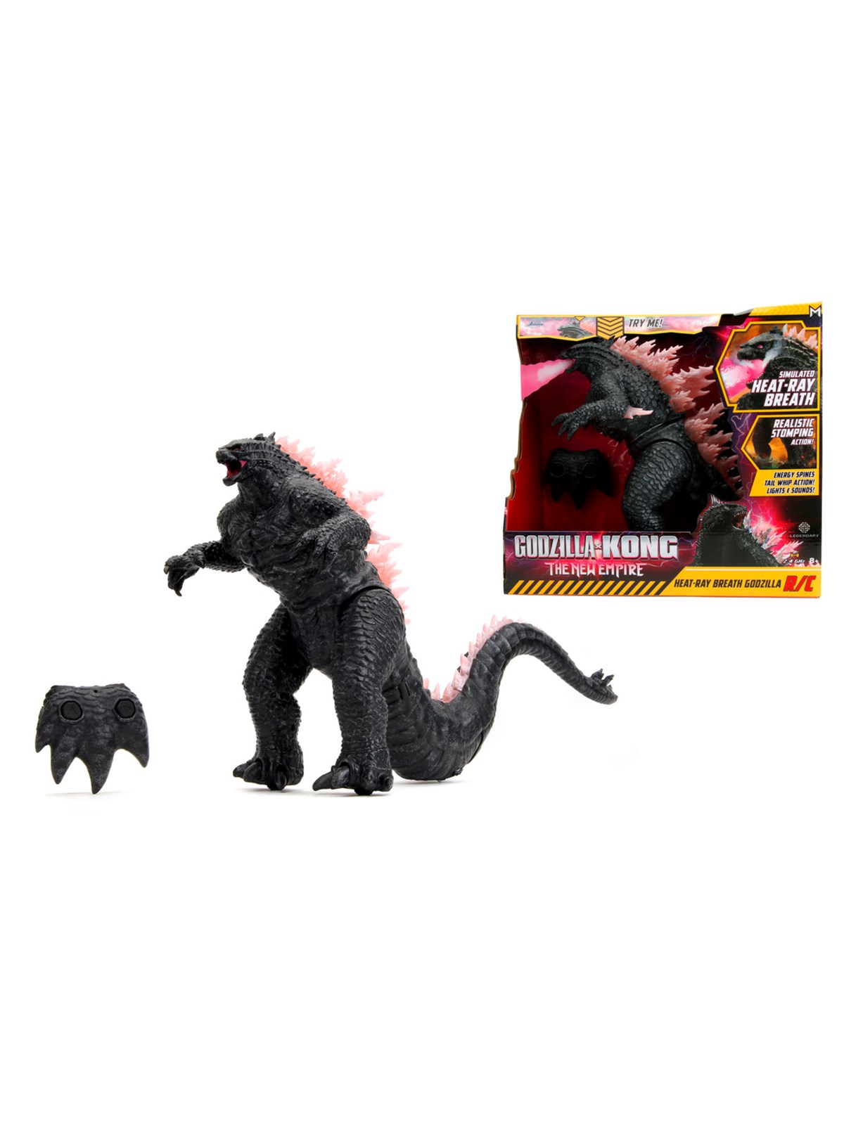 Jada Toys - RC Godzilla Hitzestrahl-Atem 1:12