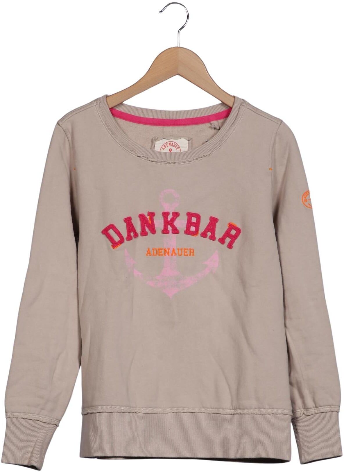 Adenauer & Co Damen Sweater, Beige, Gr. M, Baumwolle - Second Hand