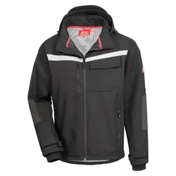 Softshelljacke "MOTION TEX PLUS" - XS - schwarz