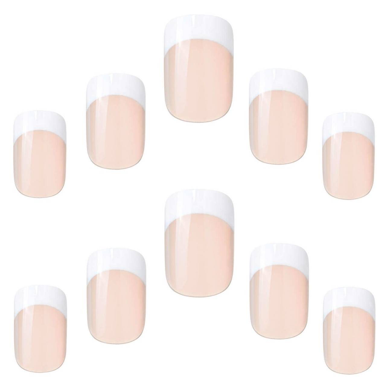 Elegant Touch French Bare Medium 101 (Kunstnägel, Pink, Transparent) (820.0270.00)